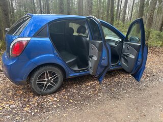 2011 Kia Rio II Рестайлинг, синий, 650000 рублей, вид 4