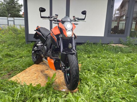2009 KTM 690 Duke, оранжевый, 350000 рублей, вид 5