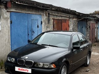 1998 BMW 5 серии 523i IV (E39), чёрный, 375000 рублей, вид 1