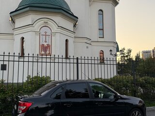 2020 Lada (ВАЗ) Granta Drive Active I Рестайлинг, чёрный, 730000 рублей, вид 3