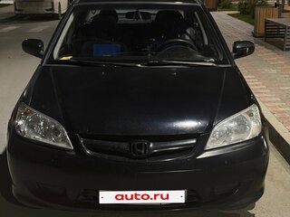 2004 Honda Civic VII Рестайлинг, чёрный, 360000 рублей, вид 3