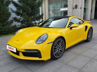 2021 Porsche 911 Turbo VIII (992), жёлтый, 23500000 рублей, вид 1