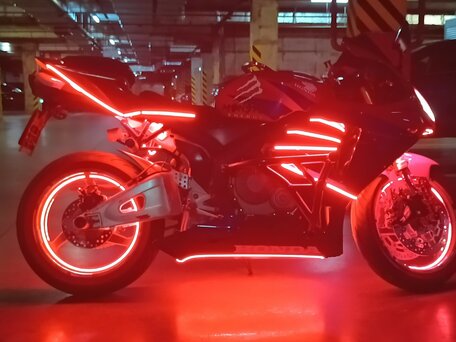 2005 Honda CBR 600RR, красный, 700000 рублей, вид 3