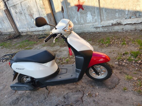 2019 Honda Tact, белый, 110000 рублей