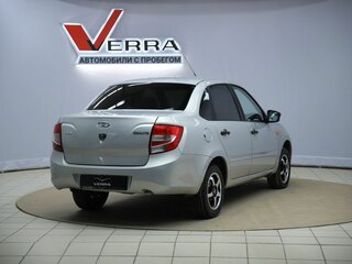 2015 Lada (ВАЗ) Granta I, серебристый, 390000 рублей, вид 5