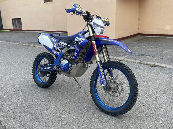 2019 Yamaha WR450F, синий, 550000 рублей