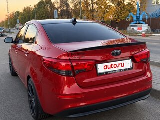 2016 Kia Rio III Рестайлинг, красный, 1200000 рублей, вид 3