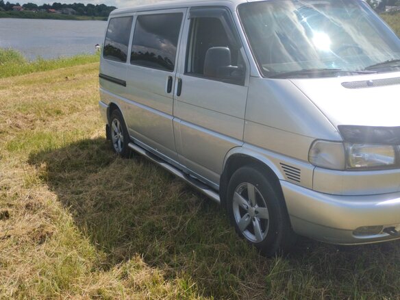 2003 Volkswagen Multivan T4, серебристый, 1180000 рублей - вид 3
