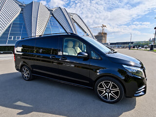 2023 Mercedes-Benz V-Класс Extra Long 300 d экстра длинный III (W447) Рестайлинг 2, чёрный, 8500000 рублей, вид 2