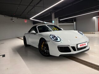 2019 Porsche 911 Carrera 4 GTS VII (991) Рестайлинг, белый, 9500000 рублей, вид 4