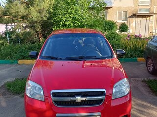 2010 Chevrolet Aveo I Рестайлинг, красный, 455000 рублей, вид 1