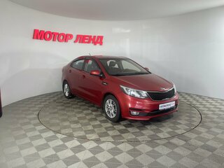 2015 Kia Rio III Рестайлинг, красный, 580000 рублей, вид 3