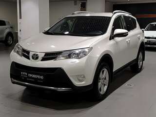 2013 Toyota RAV4 IV (XA40), белый, 1595000 рублей, вид 1