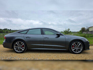 2021 Audi A7 L 55 TFSI II (4K), серый, 7490000 рублей, вид 3