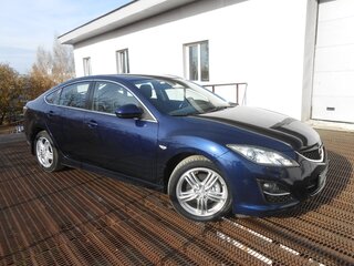 2011 Mazda 6 II (GH) Рестайлинг, синий, 1100000 рублей, вид 1