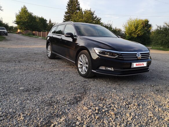 2018 Volkswagen Passat DSG7 B8, чёрный, 1820000 рублей