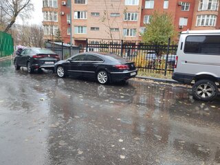 2012 Volkswagen Passat CC I Рестайлинг, чёрный, 1000000 рублей, вид 3
