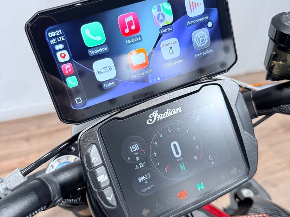 2022 Indian FTR 1200, красный, 1499000 рублей - вид 35