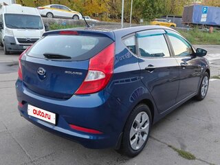 2015 Hyundai Solaris I Рестайлинг, синий, 950000 рублей, вид 4