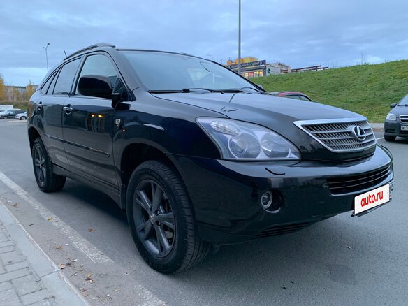 2008 Lexus RX 400h II Рестайлинг, чёрный, 1400000 рублей - вид 5