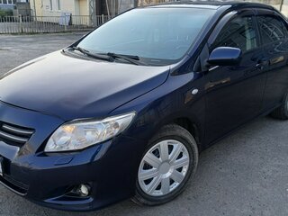 2008 Toyota Corolla AMT X (E140, E150), синий, 630000 рублей, вид 3