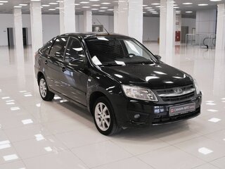 2015 Lada (ВАЗ) Granta I, чёрный, 385000 рублей, вид 3