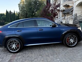 2021 Mercedes-Benz GLE Coupe AMG 63 AMG S II (C167), синий, 12500000 рублей, вид 3