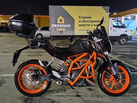 2014 KTM 390 Duke, оранжевый, 350000 рублей, вид 3