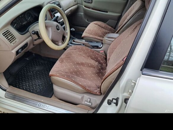 2004 Kia Magentis I Рестайлинг, белый, 600000 рублей - вид 7
