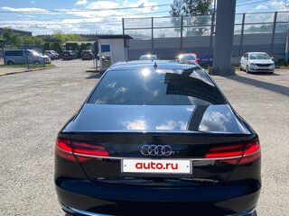 2013 Audi A8 Long III (D4) Рестайлинг, чёрный, 1800000 рублей, вид 1