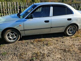 2004 Hyundai Accent ТагАЗ II, серебристый, 260000 рублей, вид 2
