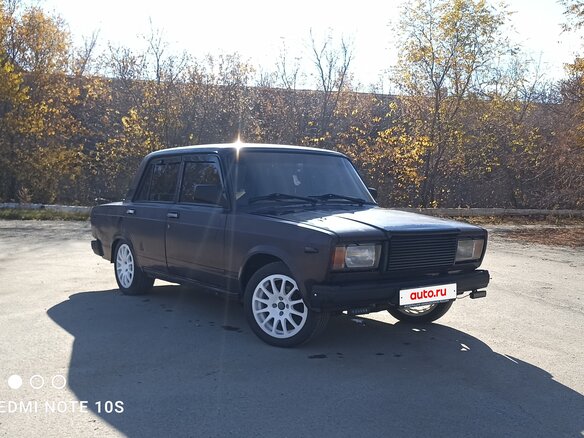 2002 Lada (ВАЗ) 2107, фиолетовый, 71000 рублей - вид 1