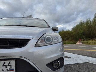 2008 Ford Focus II Рестайлинг, серый, 430000 рублей, вид 3