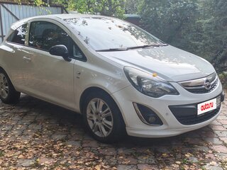2012 Opel Corsa D Рестайлинг II, белый, 400000 рублей, вид 2