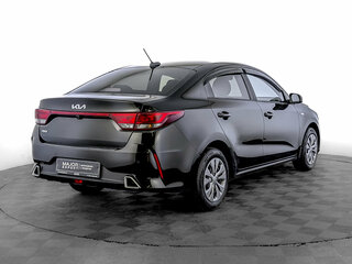 2022 Kia Rio IV Рестайлинг, чёрный, 1350000 рублей, вид 5