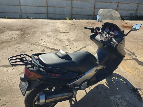 2007 Yamaha TMAX, чёрный, 330000 рублей