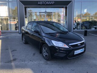 2010 Ford Focus II Рестайлинг, чёрный, 606000 рублей, вид 3