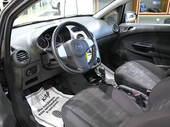 2012 Opel Corsa D Рестайлинг II, чёрный, 560000 рублей - вид 9