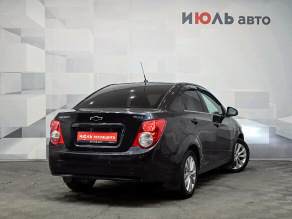2013 Chevrolet Aveo II, чёрный, 585000 рублей - вид 4