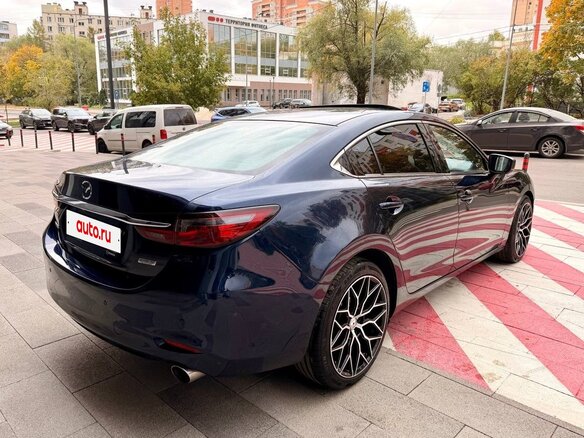 2019 Mazda 6 III (GJ) Рестайлинг 2, синий - вид 7