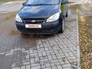 2008 Hyundai Getz I Рестайлинг, чёрный, 380000 рублей, вид 1