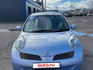 2002 Nissan March III (K12), голубой, 370000 рублей, вид 2