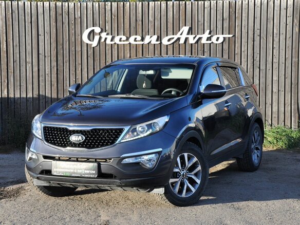 2015 Kia Sportage III Рестайлинг, серый, 1460000 рублей