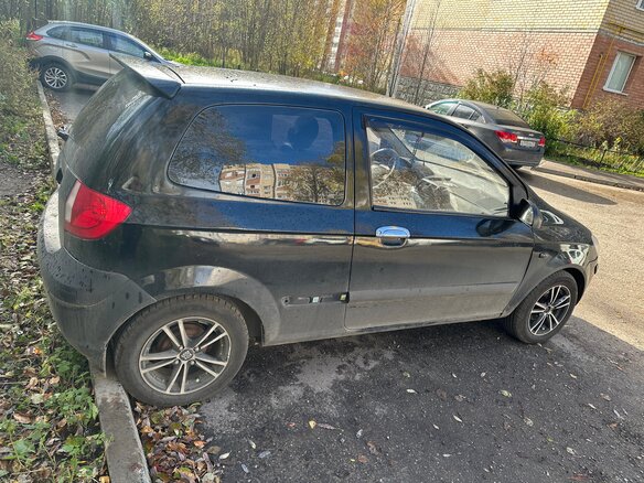 2008 Hyundai Getz I Рестайлинг, чёрный, 320000 рублей - вид 5