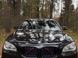 2009 BMW 7 серии 740d xDrive V (F01/F02/F04), чёрный, 1750000 рублей, вид 3