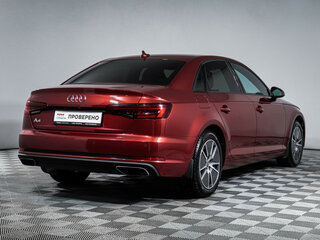 2019 Audi A4 V (B9), красный, 2425748 рублей, вид 5