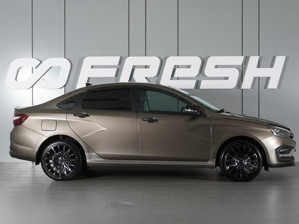 2024 Lada (ВАЗ) Vesta I Рестайлинг (NG), коричневый - вид 4