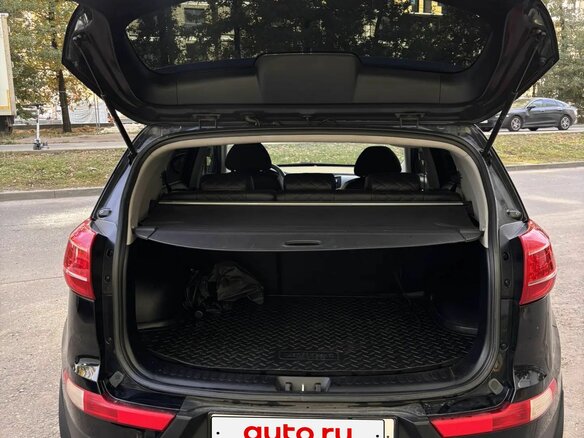 2012 Kia Sportage III, чёрный, 1250000 рублей - вид 6