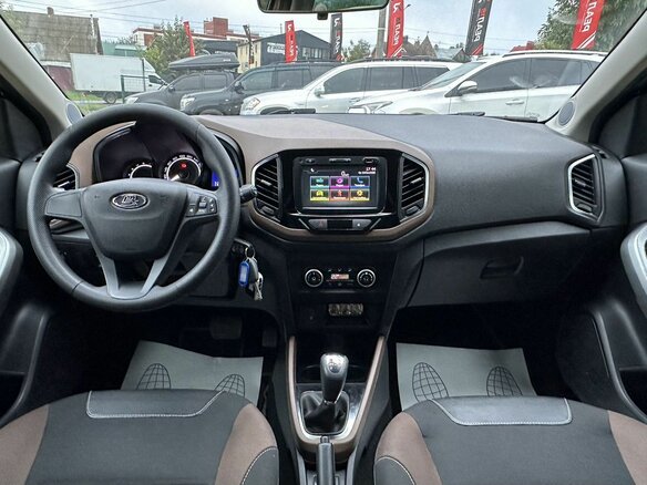 2017 Lada (ВАЗ) XRAY I, коричневый, 899000 рублей - вид 11