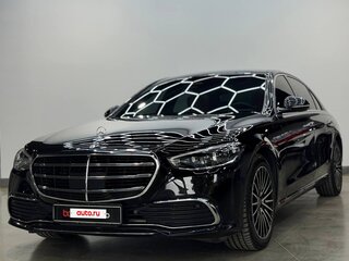 2022 Mercedes-Benz S-Класс 400 Long VII (W223), чёрный, 8300000 рублей, вид 1